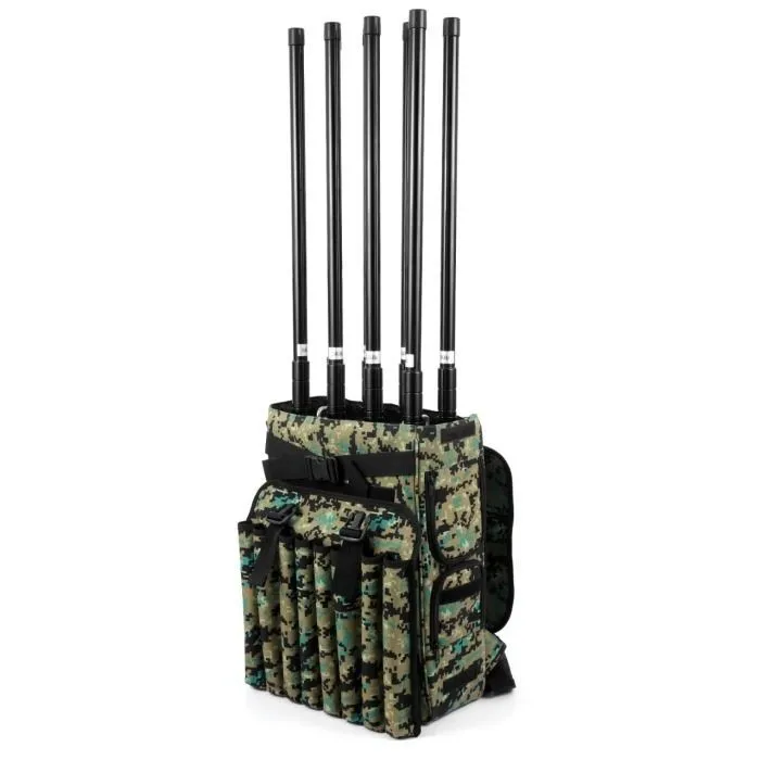 Рюкзак РЭБ Perimeter 600W PRO вид сбоку с антеннами